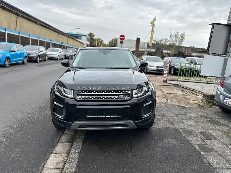 Schwarz Gebraucht 2017 Land Rover Range Rover evoque SUV | 10.500 € (Superpreis) - Bild 1/4