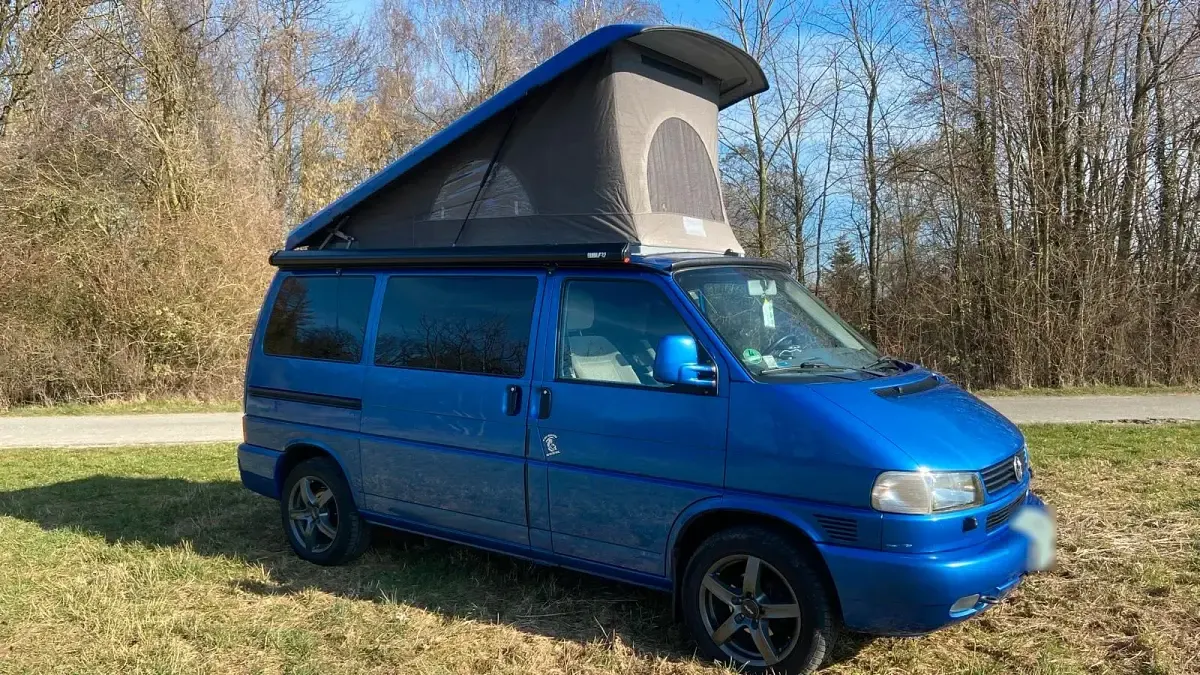 Gebraucht VW T4 102 PS (75 kW) 2003 Blau Van