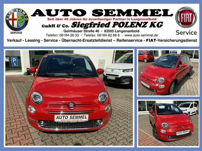 Pasion rot Gebraucht 2024 Fiat 500 Red Kleinwagen | 14.600 € (Fairer Preis) - Bild 1/4