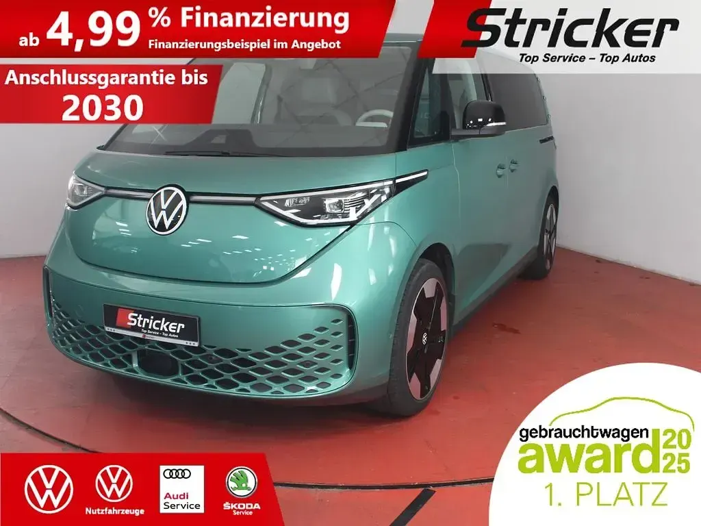Gebraucht VW ID. Buzz Pro 210 kW (286 PS) 2025 Bay leaf green metallic Van / Kleinbus