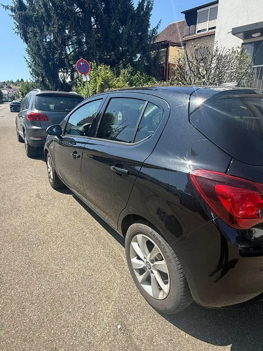 Gebraucht Opel Corsa 90 PS (66 kW) 2018 Schwarz Kleinwagen