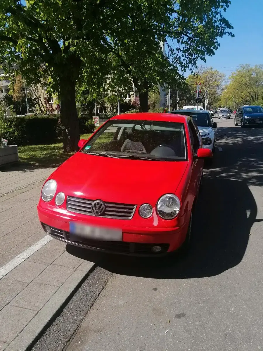 Używany VW Polo 101 KM (74 kW) 2004 Czerwony Hatchback