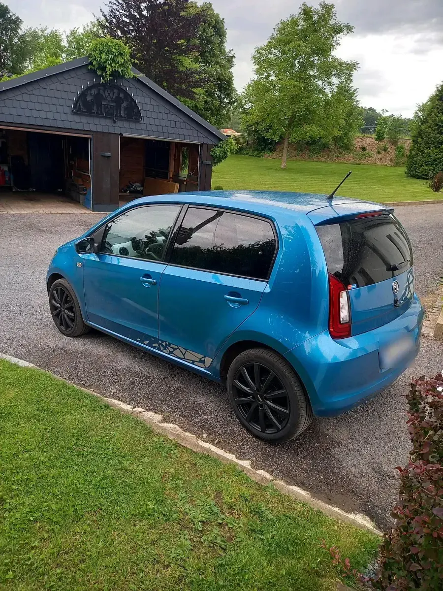 Gebraucht Skoda Citigo 62 PS (45 kW) 2017 Blau Kleinwagen