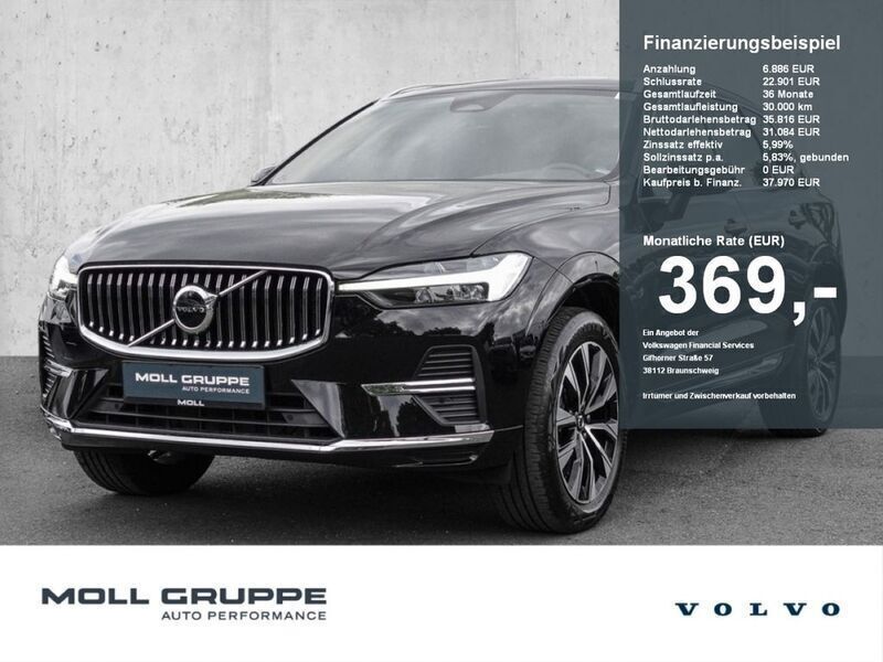 Black stone, solid Gebraucht 2023 Volvo XC60 Plus SUV | 37.980 € (Superpreis) - Bild 1/4
