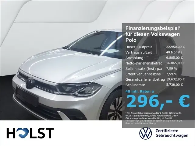 Gebraucht VW Polo Goal 116 PS (85 kW) 2025 Kleinwagen