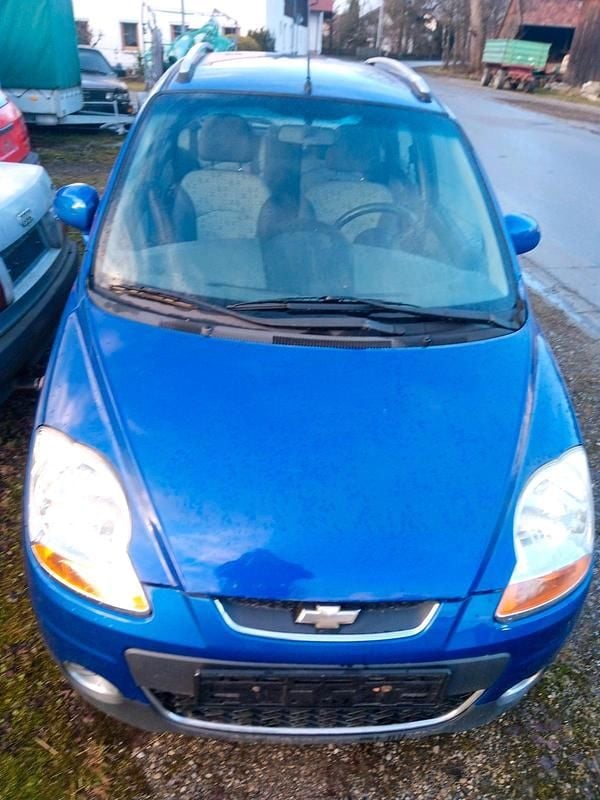 Gebraucht Chevrolet Matiz SX 67 PS (49 kW) 2009 Blau Kleinwagen