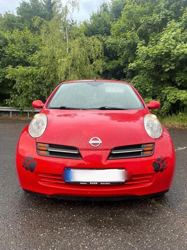 Rot Gebraucht 2004 Nissan Micra Kleinwagen | 1.600 € (Fairer Preis) - Bild 1/4