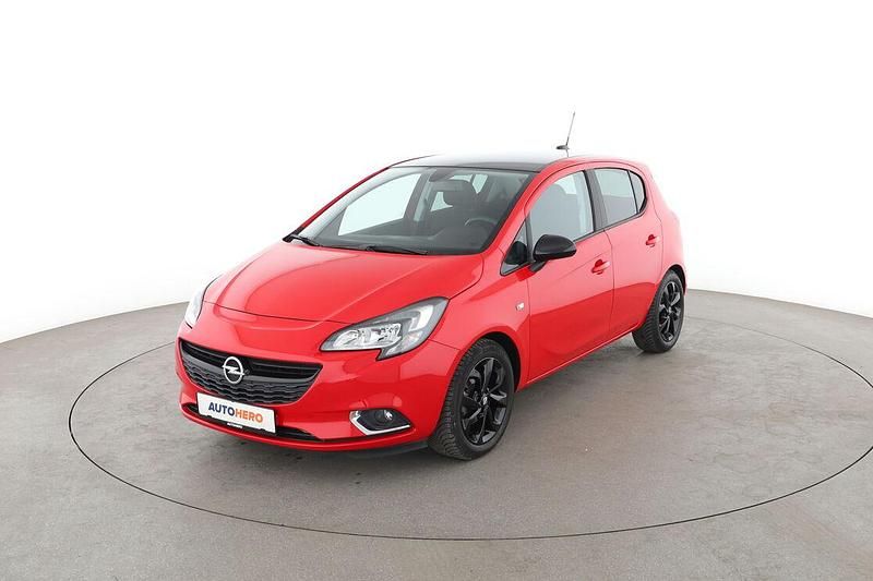 Rot Gebraucht 2017 Opel Corsa Color Edition Limousine | 11.360 € (Fairer Preis) - Bild 1/3
