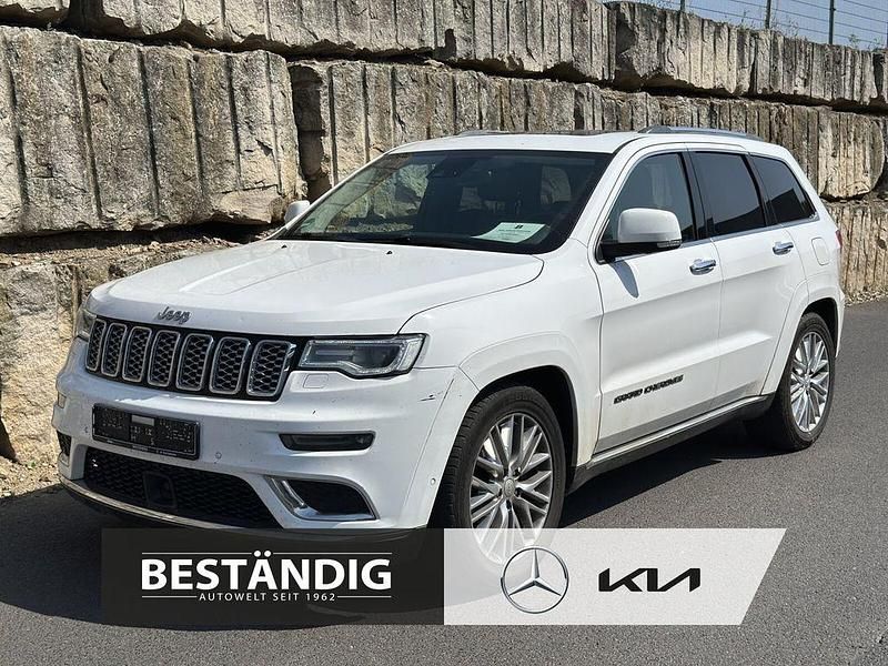 Bright white Gebraucht 2019 Jeep Grand Cherokee Summit SUV | 24.890 € (Superpreis) - Bild 1/4