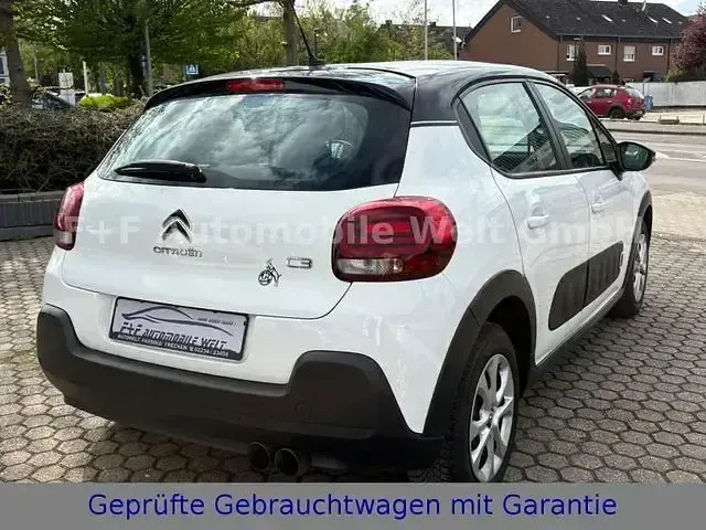 Gebraucht Citroën C3 Feel 82 PS (60 kW) 2018 Weiß Kleinwagen