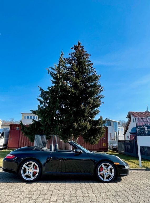 Schwarz Gebraucht 2006 Porsche 911 Carrera S Cabriolet Cabrio | 53.550 € (Guter Preis) - Bild 1/4