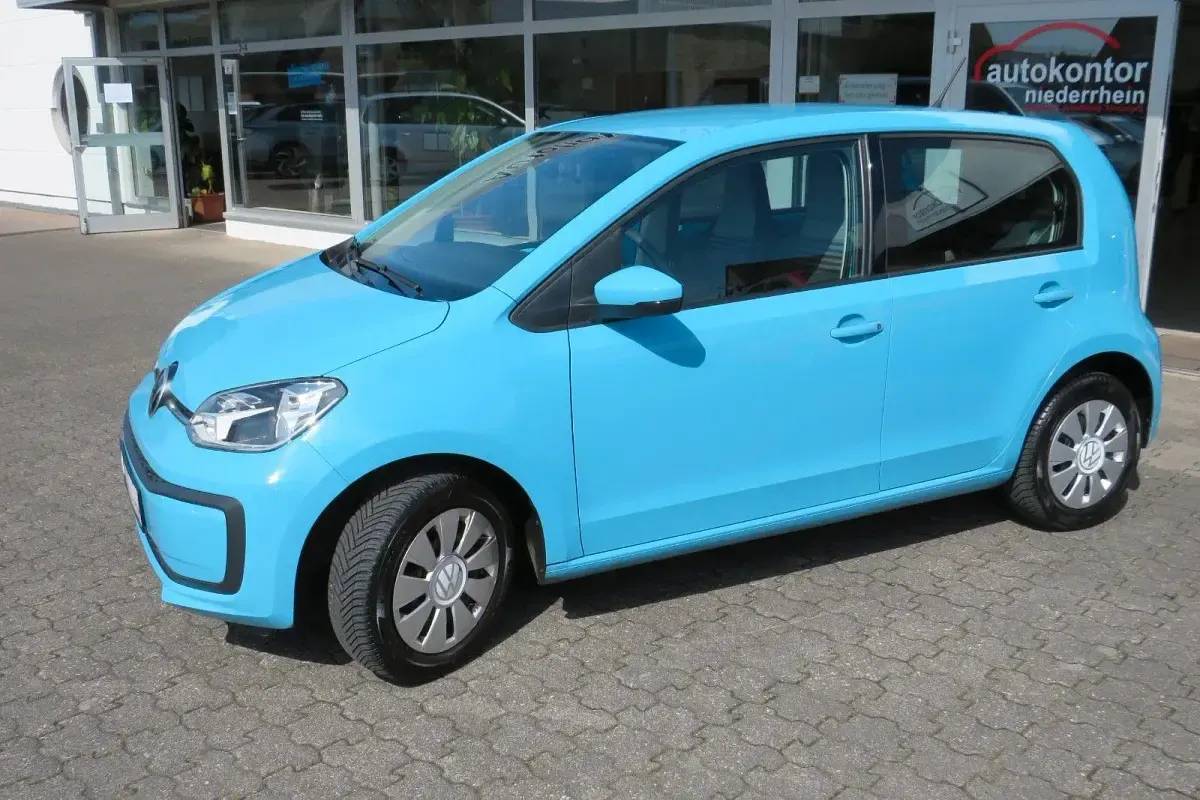Gebraucht VW up! 65 PS (47 kW) 2021 Blau Kleinwagen