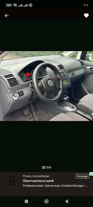 Grau Gebraucht 2004 VW Touran Van / Kleinbus | 1.300 € (Guter Preis) - Bild 1/4