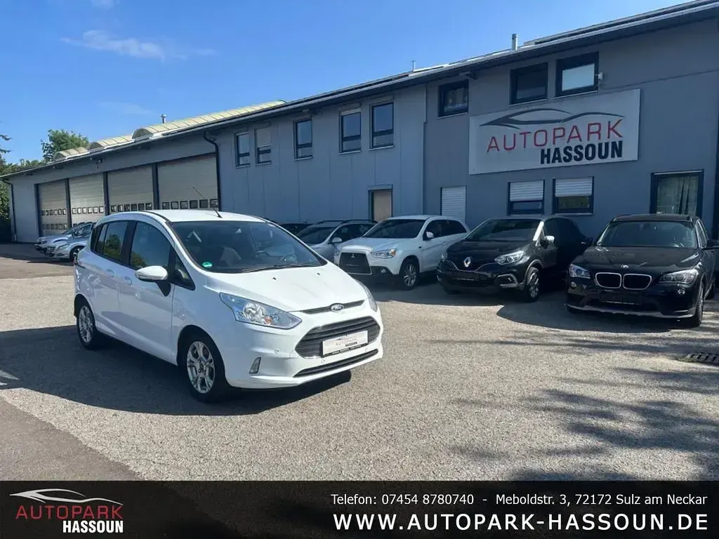 Gebraucht Ford B-MAX SYNC Edition 101 PS (74 kW) 2015 Weiß Van / Kleinbus