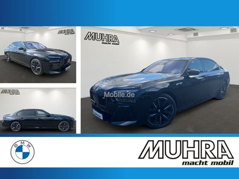 Schwarz Gebraucht 2023 BMW i7 Comfort Edition Limousine | 131.980 € (Fairer Preis) - Bild 1/4