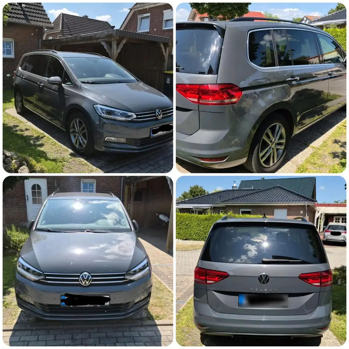 Gebraucht VW Touran Comfortline 150 PS (110 kW) 2024 Grau Van / Kleinbus