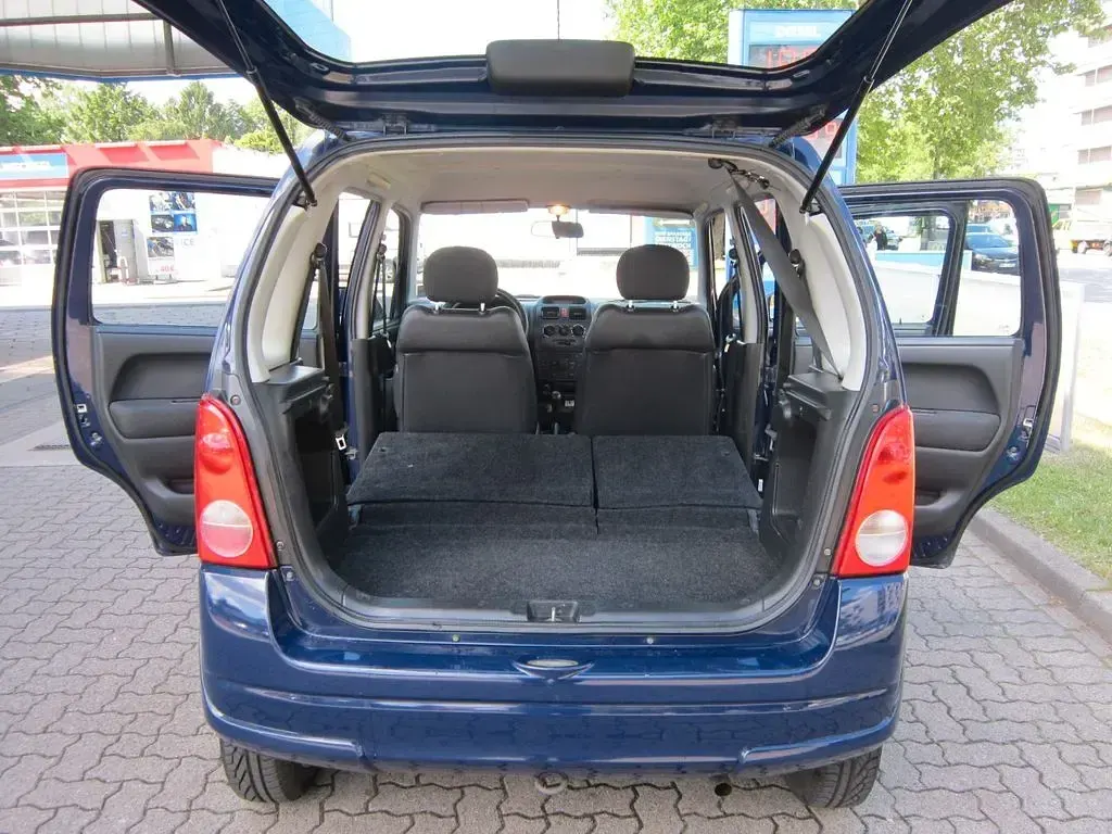 Gebraucht Opel Agila 60 PS (44 kW) 2006 Blau Van / Kleinbus