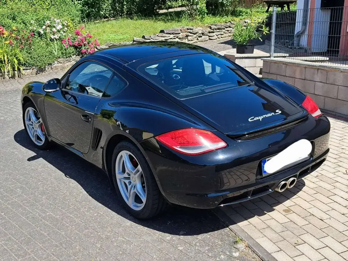 Gebraucht Porsche Cayman S 320 PS (235 kW) 2010 Schwarz Coupé