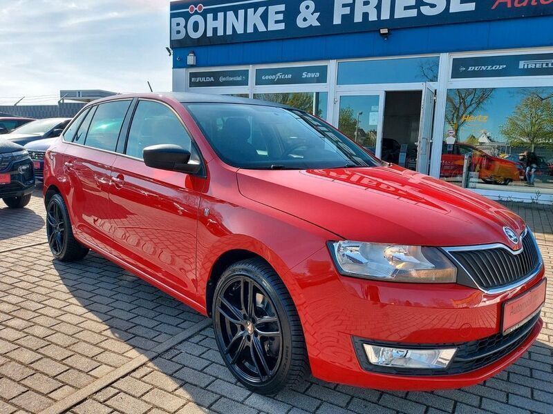 Rot Gebraucht 2014 Skoda Rapid Ambition Kombi | 7.099 € (Guter Preis) - Bild 1/4