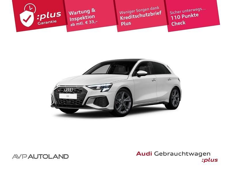 Blau Gebraucht 2022 Audi S3 Ambiente Limousine | 40.815 € (Fairer Preis) - Bild 1/4