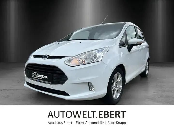 Frostweiß Gebraucht 2017 Ford B-MAX SYNC Edition Van / Kleinbus | 14.590 € (Teuer) - Bild 1/4