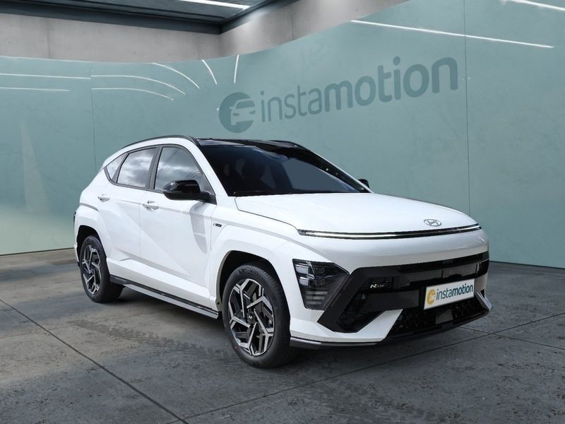 Weiß Gebraucht 2025 Hyundai Kona N Line SUV | 31.640 € (Fairer Preis) - Bild 1/3