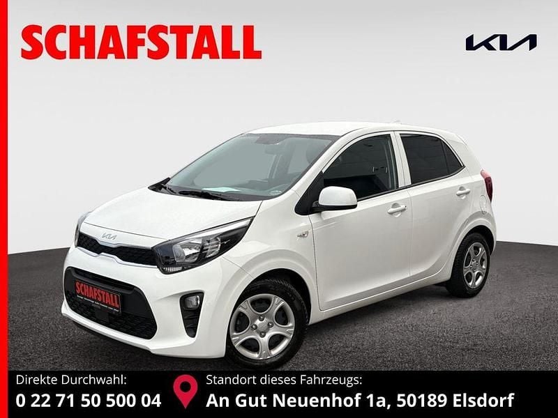 Weiss ((ud) schneeweiss) Gebraucht 2024 Kia Picanto Vision Kleinwagen | 14.979 € (Fairer Preis) - Bild 1/3