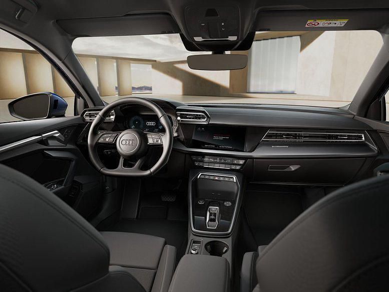 Neu Audi A3 S-Line 150 PS (110 kW) 2025 Mythosschwarz metallic Limousine
