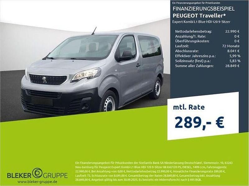Grau Gebraucht 2021 Peugeot Expert Van | 20.280 € (Superpreis) - Bild 1/3