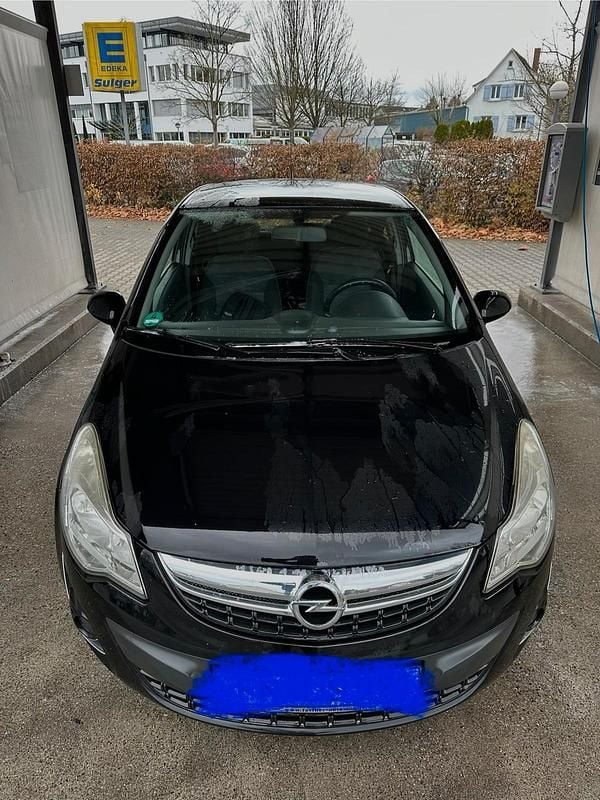Gebraucht Opel Corsa 87 PS (63 kW) 2011 Schwarz Kleinwagen