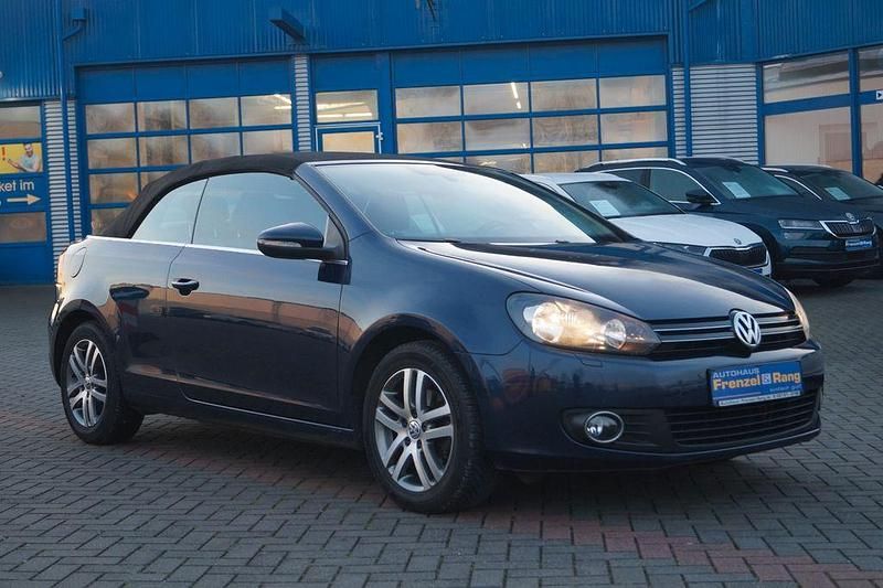 Blau Gebraucht 2013 VW Golf Cabriolet Cabrio | 7.890 € (Fairer Preis) - Bild 1/4