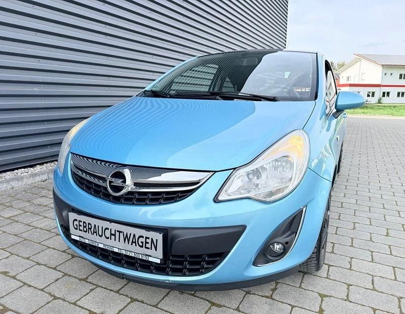 Usata Opel Corsa 87 CV (63 kW) 2012 Blu Utilitaria