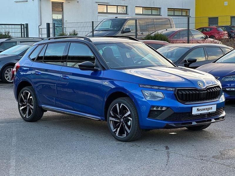 Neu Skoda Kamiq Monte Carlo 150 PS (110 kW) 2025 Blau SUV