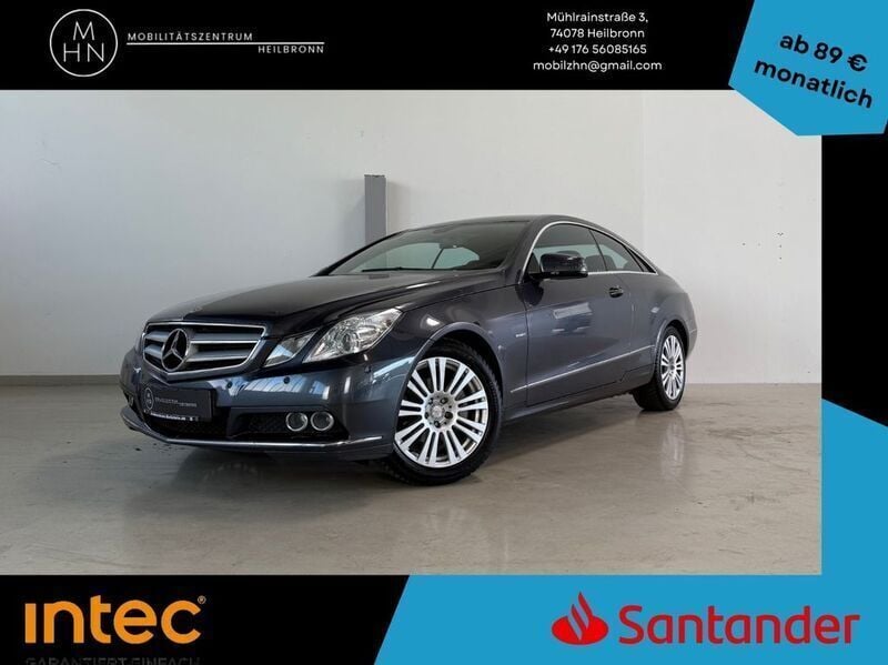 Grau Gebraucht 2010 Mercedes E200 Coupé | 10.980 € (Fairer Preis) - Bild 1/4