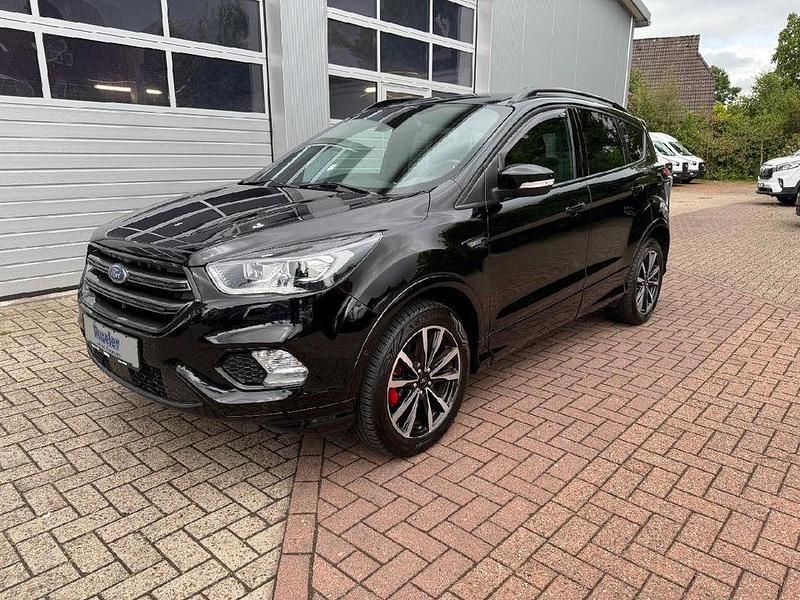 Iridiumschwarz metallic Gebraucht 2019 Ford Kuga ST-Line SUV | 18.290 € (Fairer Preis) - Bild 1/4