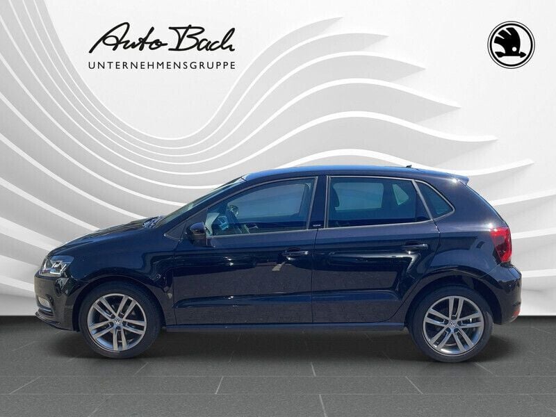 Gebraucht VW Polo Comfortline 90 PS (66 kW) 2016 Schwarz Limousine