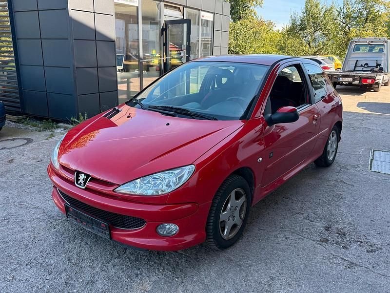 Rot Gebraucht 2008 Peugeot 206 Kleinwagen | 500 € (Superpreis) - Bild 1/4