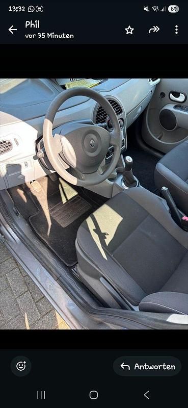 Gebraucht Renault Modus 75 PS (55 kW) 2013 Grau Van / Kleinbus