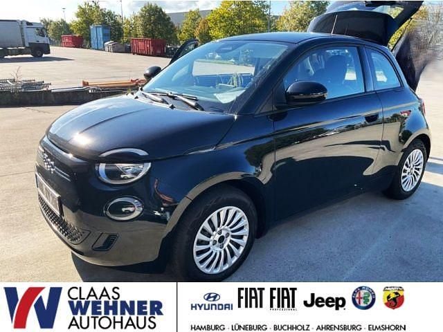 Onyx schwarz) (schwarz Gebraucht 2021 Fiat 500e Action Kleinwagen | 13.650 € (Fairer Preis) - Bild 1/4
