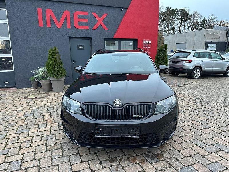 Gebraucht Skoda Octavia RS 184 PS (135 kW) 2015 Schwarz Kleinwagen