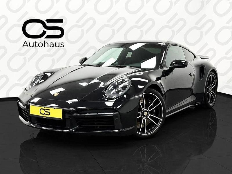 Tiefschwarz Gebraucht 2021 Porsche 911 Turbo Coupé | 153.900 € (Teuer) - Bild 1/4