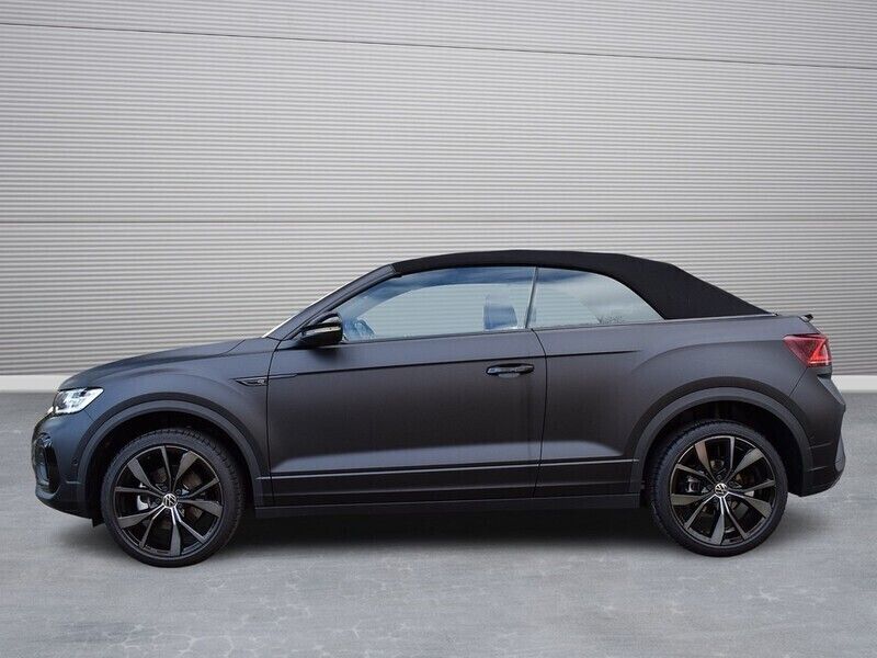 Gebraucht VW T-Roc Cabriolet R-line 150 PS (110 kW) 2024 Schwarz Cabrio