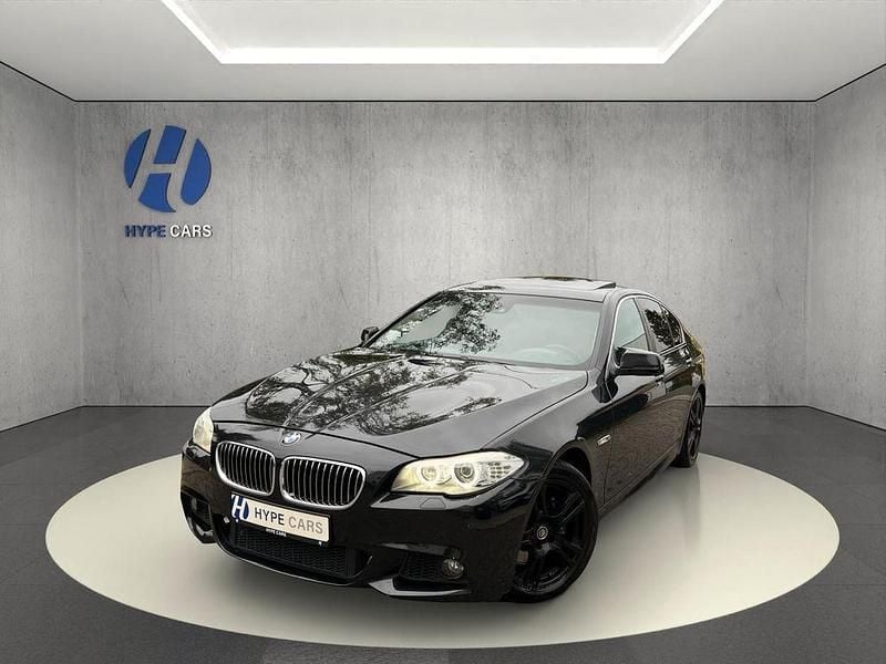 Schwarz Gebraucht 2010 BMW 525 Sport Line Limousine | 5.970 € (Superpreis) - Bild 1/4