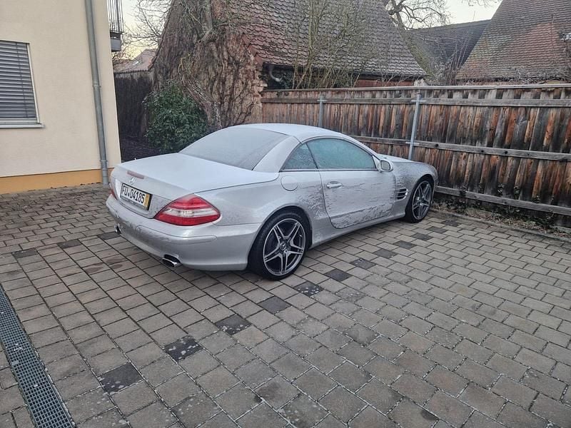 Gebraucht Mercedes SL500 306 PS (225 kW) 2002 Silber Cabrio