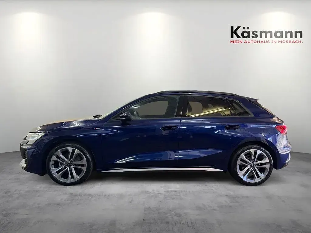 Brugt Audi A3 S-Line 116 HK (85 kW) 2025 Blå Sedan