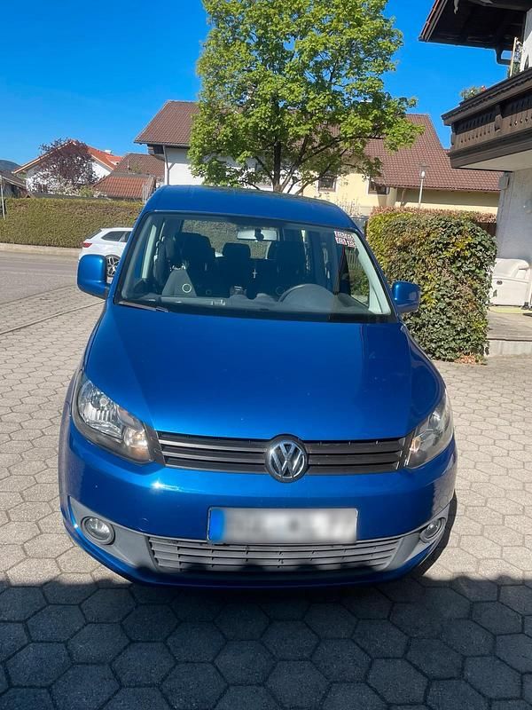 Usata VW Caddy 86 CV (63 kW) 2012 Blu Monovolume