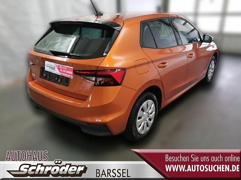 Gebraucht Skoda Fabia Selection 116 PS (85 kW) 2024 Orange Limousine