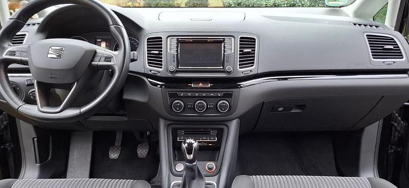 Gebraucht Seat Alhambra Style 150 PS (110 kW) 2016 Schwarz Van / Kleinbus