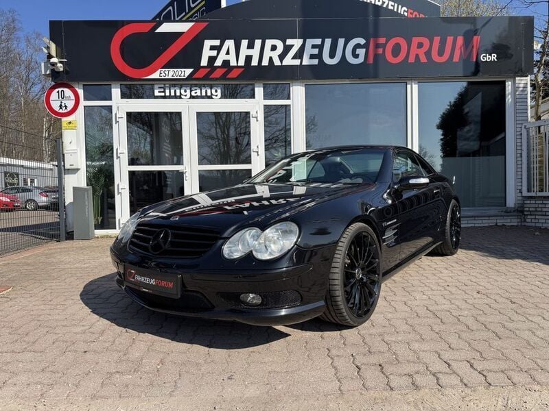 Schwarz Gebraucht 2004 Mercedes SL55 AMG AMG Cabrio | 37.900 € (Fairer Preis) - Bild 1/4
