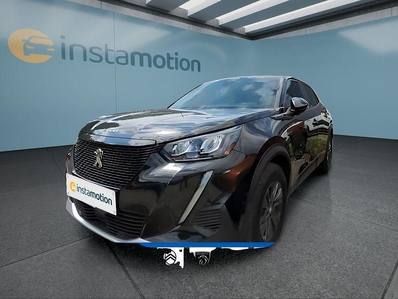 Schwarz Gebraucht 2022 Peugeot e-2008 SUV | 18.499 € (Fairer Preis) - Bild 1/4